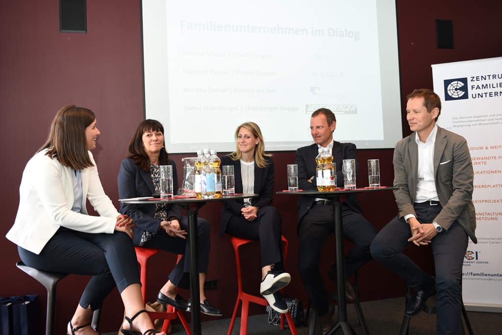 1. Tag der Familienunternehmer MCI Anita Zehrer Podiumsdiskussion